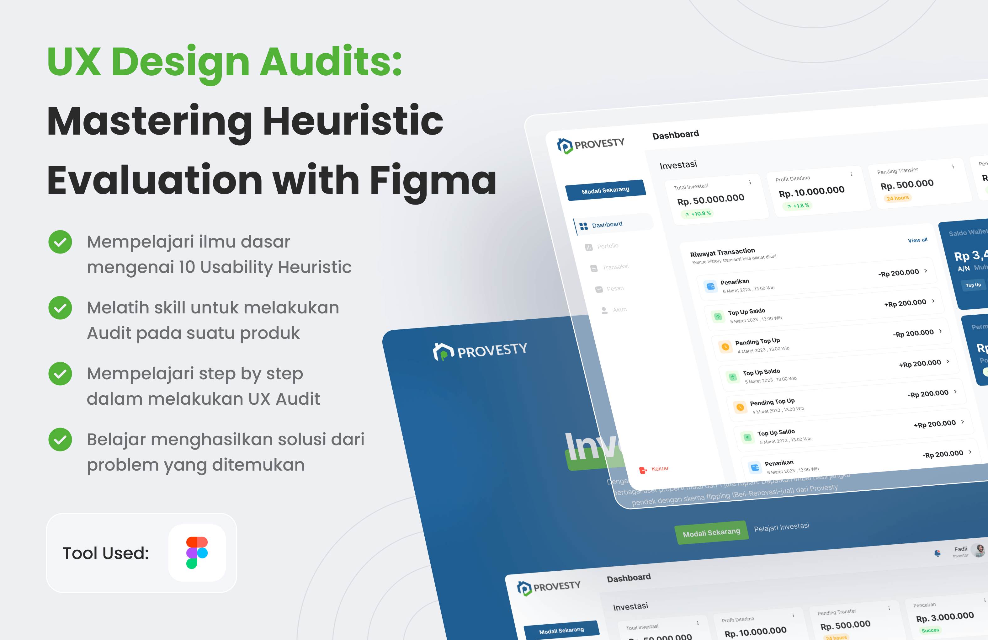 Kelas UX Design Audits: Mastering Heuristic Evaluation with Figma di BuildWith Angga